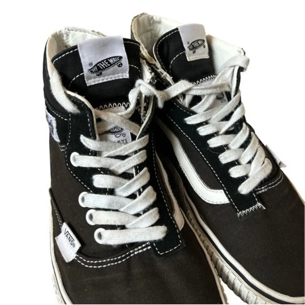 Vans Skate Half Cab Black & White Skate Shoes Size 9
